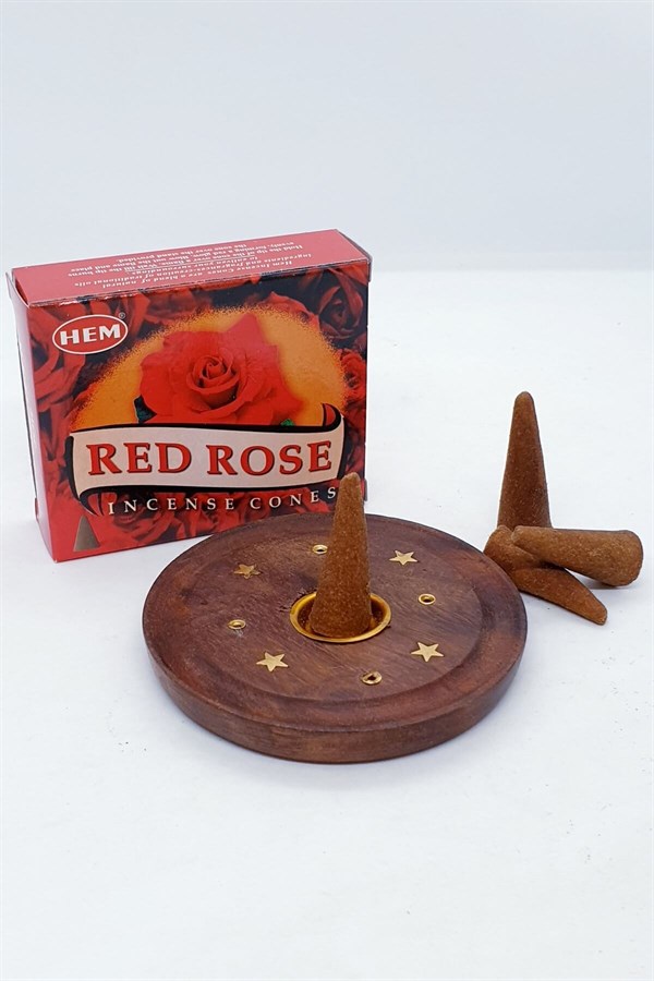 Hem Red Rose Konik Tütsü